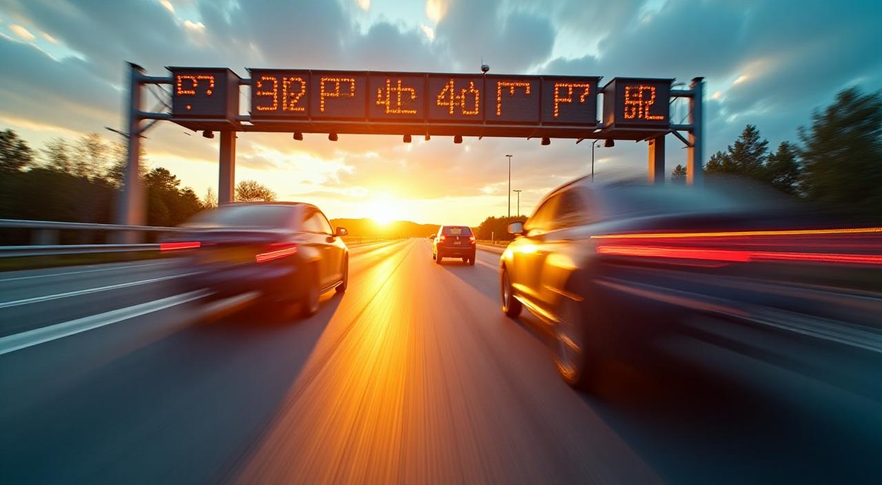 Sistema de detecção de alta velocidade em rodovia
